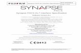 Synapse RIS Interface Specification - | Fujifilm Healthcare