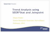 Trend Analysis using SEER*Stat and Joinpoint