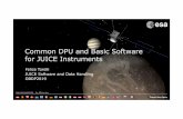 Common DPU and Basic Software for JUICE Instruments