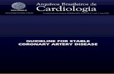 GUIDELINE FOR STABLE CORONARY ARTERY DISEASE