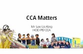 CCA Matters - Ministry of Education