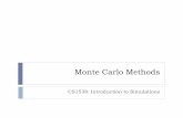 Monte Carlo Simulations - people.cs.pitt.edu