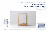 An exhibition, a book Lettres à Camondo