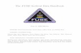 The FUSE Archival Data Handbook - Space Telescope Science ...