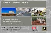 USACE COMMAND BRIEF