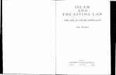 ISLAM AND THE LIVING LAW - 1 File Download