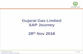 Gujarat Gas Limited SAP Journey 28 Nov 2018