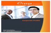 Corporate Profile - Orange Tech Solutions