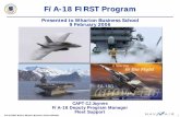 F/A-18 FIRST Program