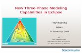 New Three-Phase Modeling Capabilities in Eclipse