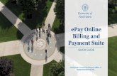 Quick Guide - ePay Online Billing and Payment Suite