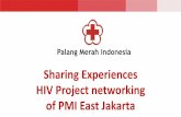 Sharing Experiences HIV Project networking of PMI East Jakarta