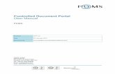 Controlled Document Portal User Manual - PDMS