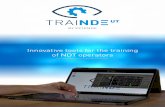 Innovative tools for the training of NDT operators