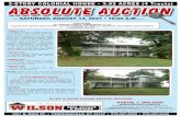 2-STORY COLONIAL HOUSE • 3.92 ACRES (4 Tracts) ABSOLUTE ...