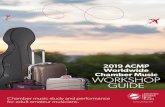 2019 ACMP Worldwide Chamber Music Workshop