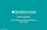 gradescope - University of California, San Diego