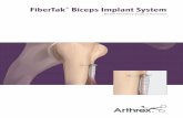 FiberTak® Biceps Implant System - Arthrex