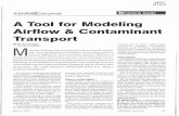 A Tool for Modeling Airflow & Contaminant Transport