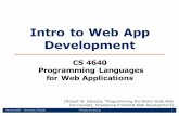 CS 4640 Programming Languages for Web Applications