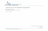 Air Force F-22 Fighter Program