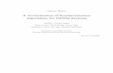 A Vectorization of Synchronization Algorithms for OFDM Systems
