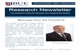 Research Newsletter - BUE