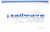 User Guide & Reference Manual - Sailwave