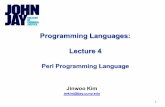 ProgrammingLanguages: Lecture4