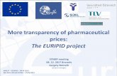 More transparency of pharmaceutical prices