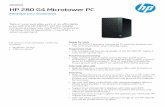 HP 280 G4 Microtower PC