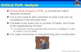 Critical Path Analysis - Weebly