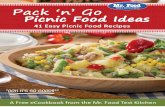 Pack ‘n’ Go Picnic Food Ideas