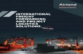 InternatIonal freIght forwardIng and project logIstIcs ...