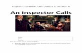 An Inspector Calls - Dover Christ Church Academy