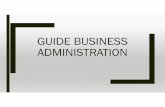 Guide Business Administration [Read-Only]
