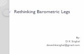 Rethinking Barometric Legs - Paperonweb