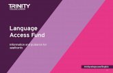 Language Access Fund - Trinity College London