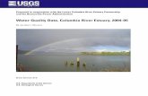 Water-Quality Data, Columbia River Estuary, 2004-05