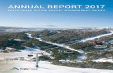 ANNUAL REPORT 2017 - Falls Creek, Victoria