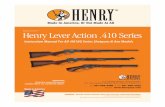 HenryUSATM Henry Lever Action .410 Series