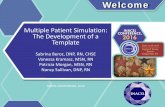 Multiple Patient Simulation: The Development of a Template