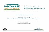Home At Last Down Payment Assistance Program