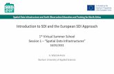 Introduction to SDI and the European SDI Approach