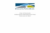 Solid Waste Management Plan February 6, 2017 City of Roanoke