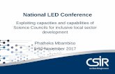 National LED Conference - COGTA