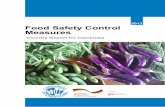 2013 Food Safety Control Measures