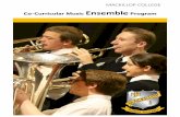 Co-Curricular Music Ensemble Program