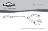 PIF00-15002 Free to Roam Wireless Fence Wireless Collar