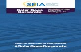 Solar Goes Corporate - SEIA
